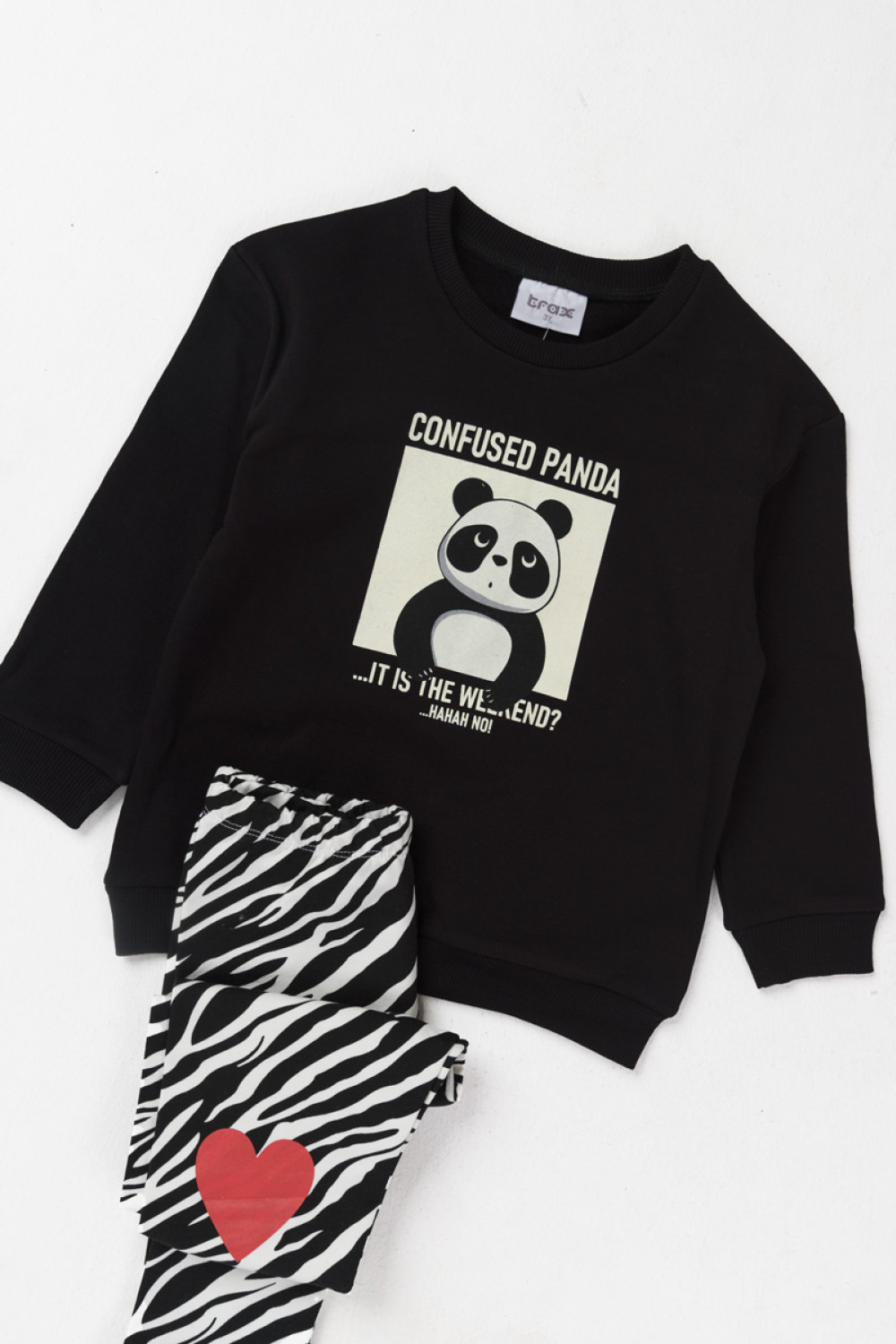 TRAX Panda girl's overalls 42726