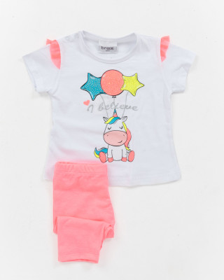 Baby Mädchen Set TRAX Einhorn 41025