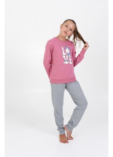Kinder-Pyjama TRAX GIRL Einhorn 42694 Kinder-Pyjama TRAX GIRL Einhorn 42694