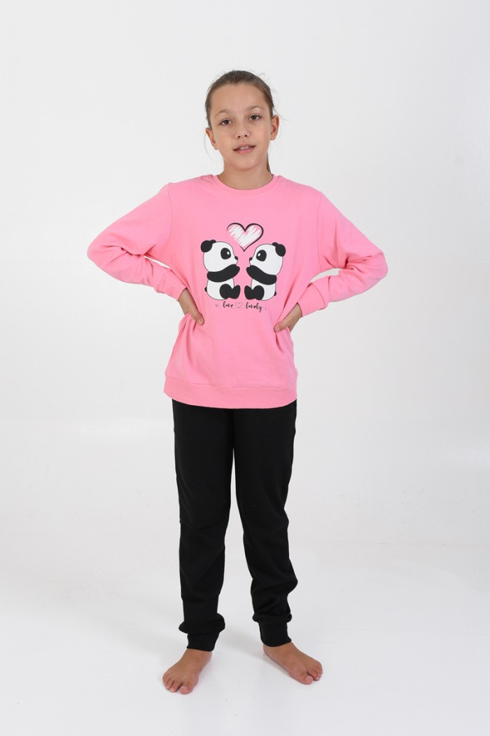 Children's Pajama TRAX GIRL Panda 42692