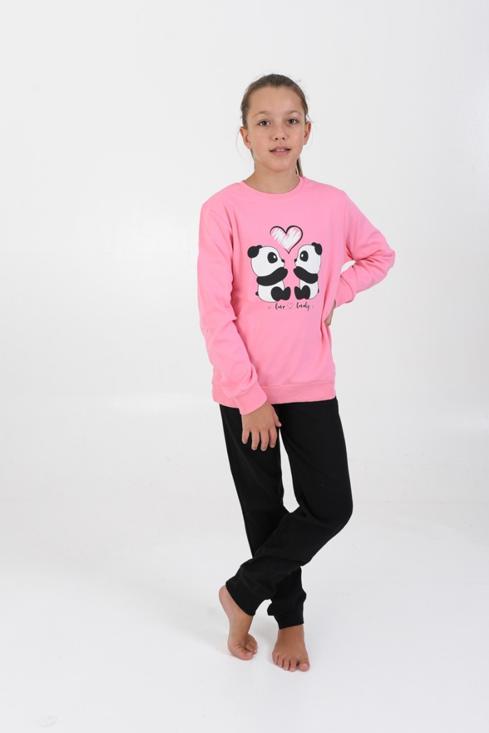 Children's Pajama TRAX GIRL Panda 42692