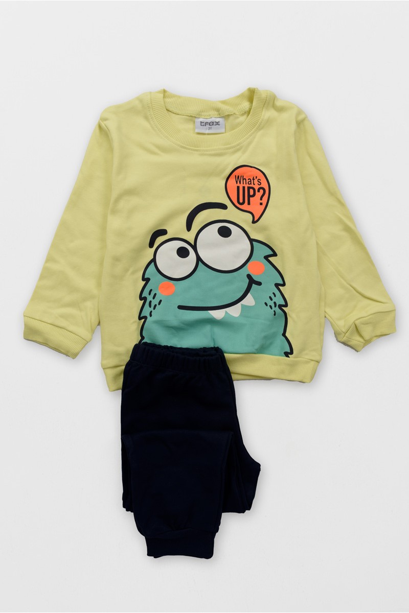 Kinder-Pyjama Junge TRAX Lächeln 42996