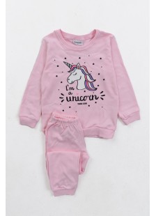 Kinder-Pyjama TRAX GIRL UNICORN 42795 Kinder-Pyjama TRAX GIRL UNICORN 42795