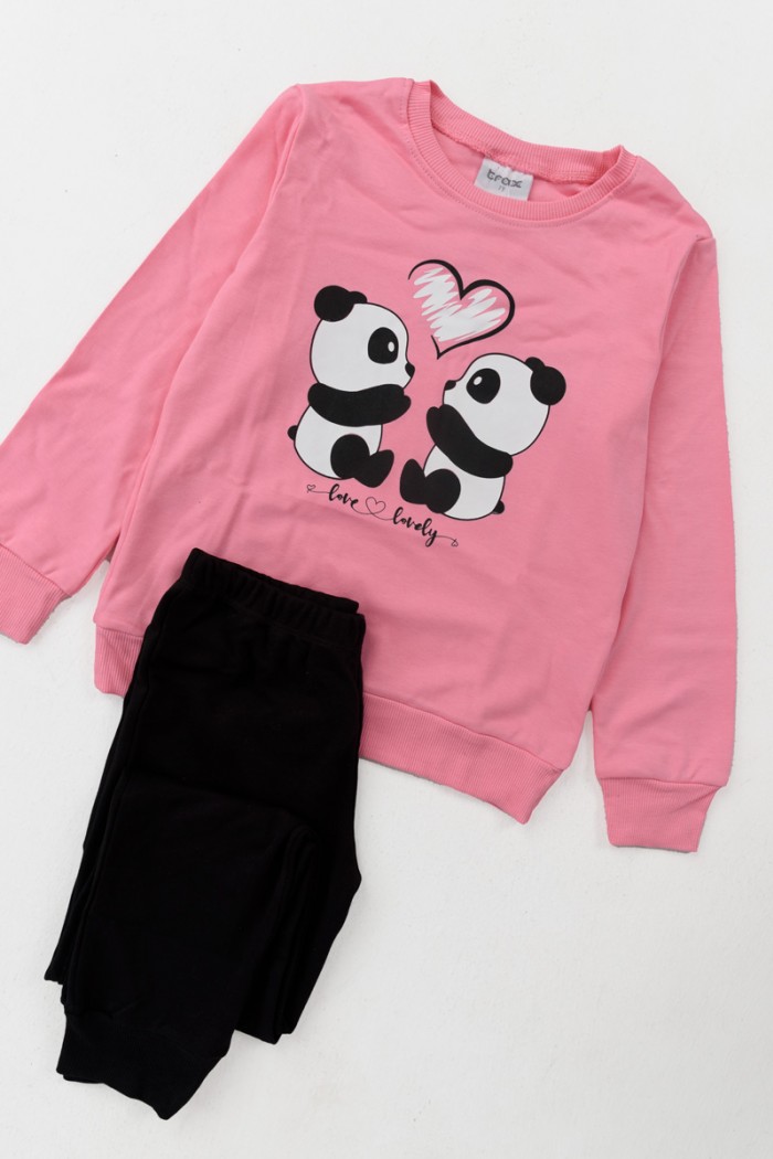 Children's Pajama TRAX GIRL Panda 42692