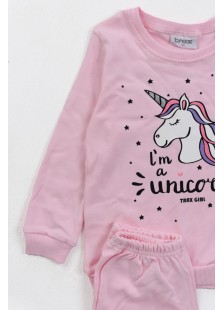 Kinder-Pyjama TRAX GIRL UNICORN 42795 Kinder-Pyjama TRAX GIRL UNICORN 42795