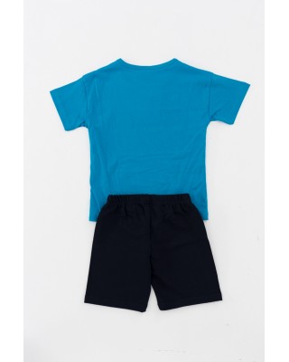 Short-sleeved children's set TRAX 43444 TIRQUAISE
