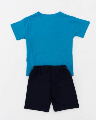Short-sleeved children's set TRAX 43444 TIRQUAISE