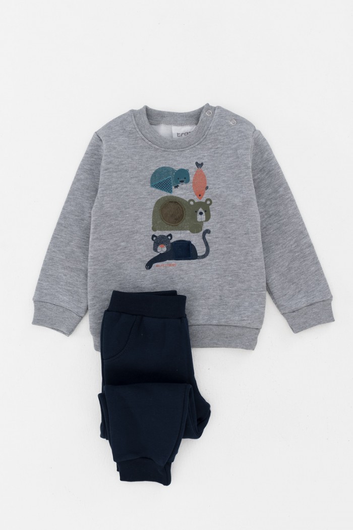 Baby overalls for boy TRAX 44554