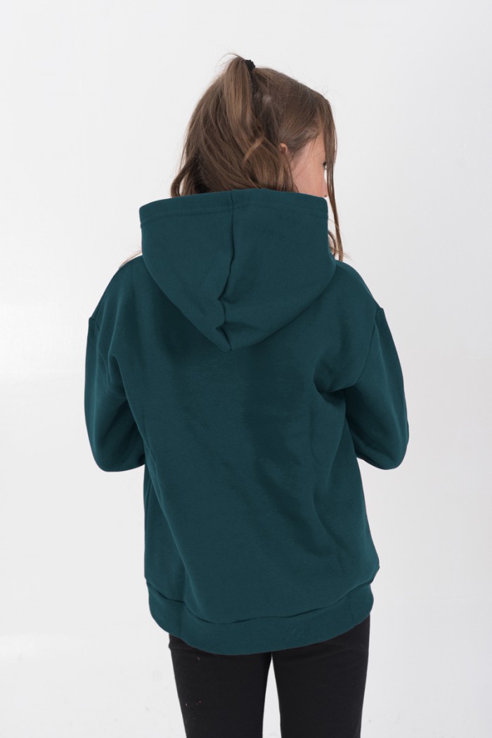Teenager-Sweatshirt TRAX 44861 Petrol