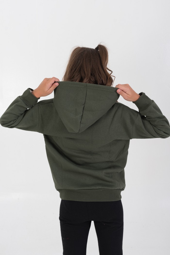 Teenager-Sweatshirt TRAX 44861 Khaki