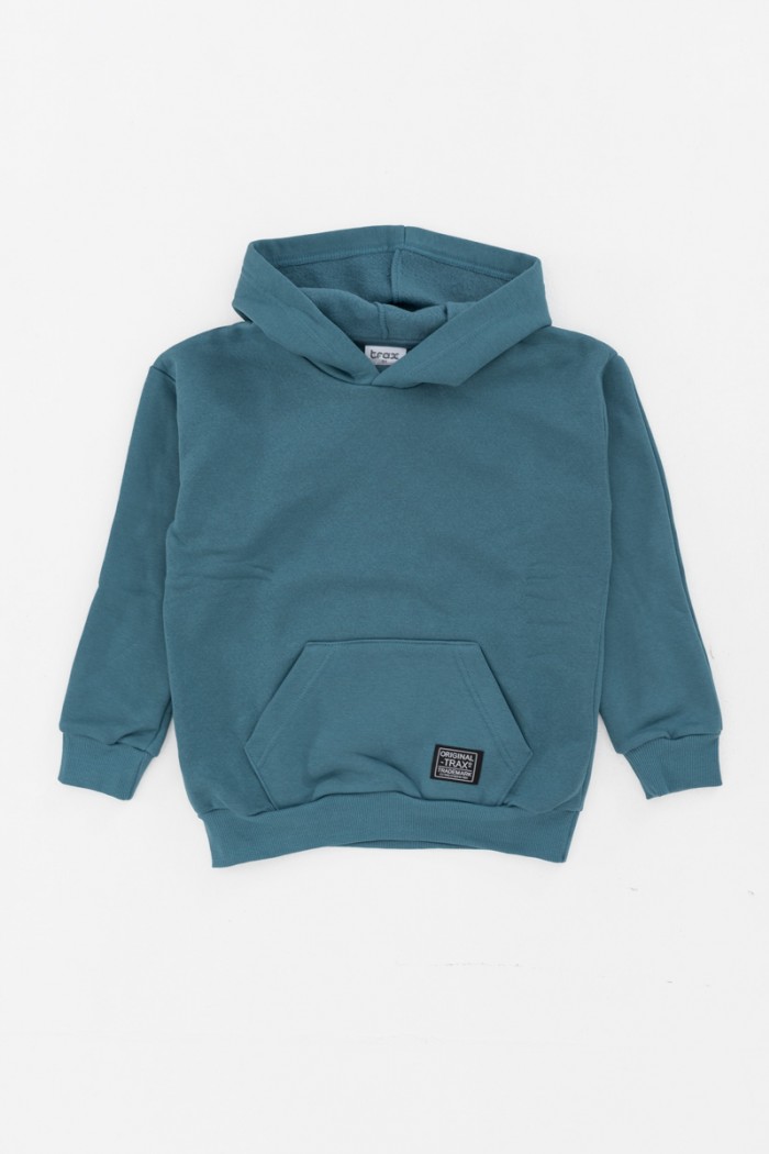 Teenager-Sweatshirt TRAX 44861 Petrol