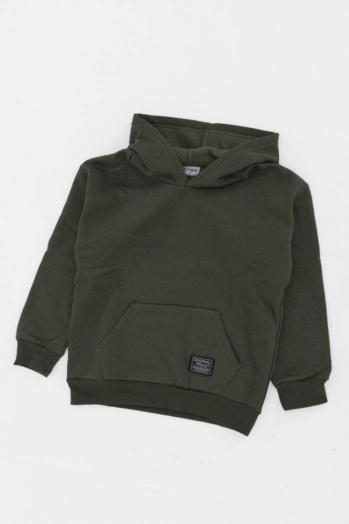 Teenager-Sweatshirt TRAX 44861 Khaki