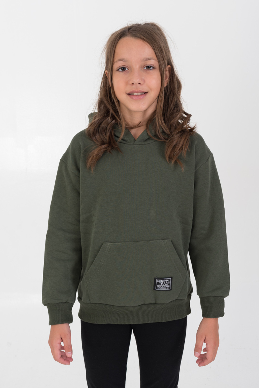 Teenage sweatshirt TRAX 44861 Khaki