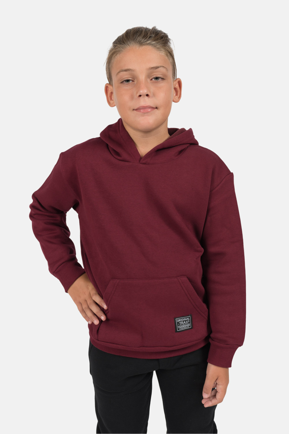 Teenage sweatshirt TRAX 44861 Bordeaux