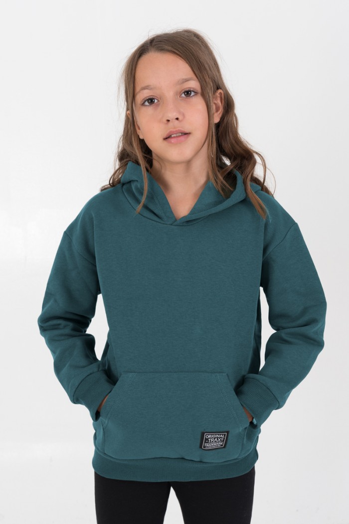 Teenager-Sweatshirt TRAX 44861 Petrol