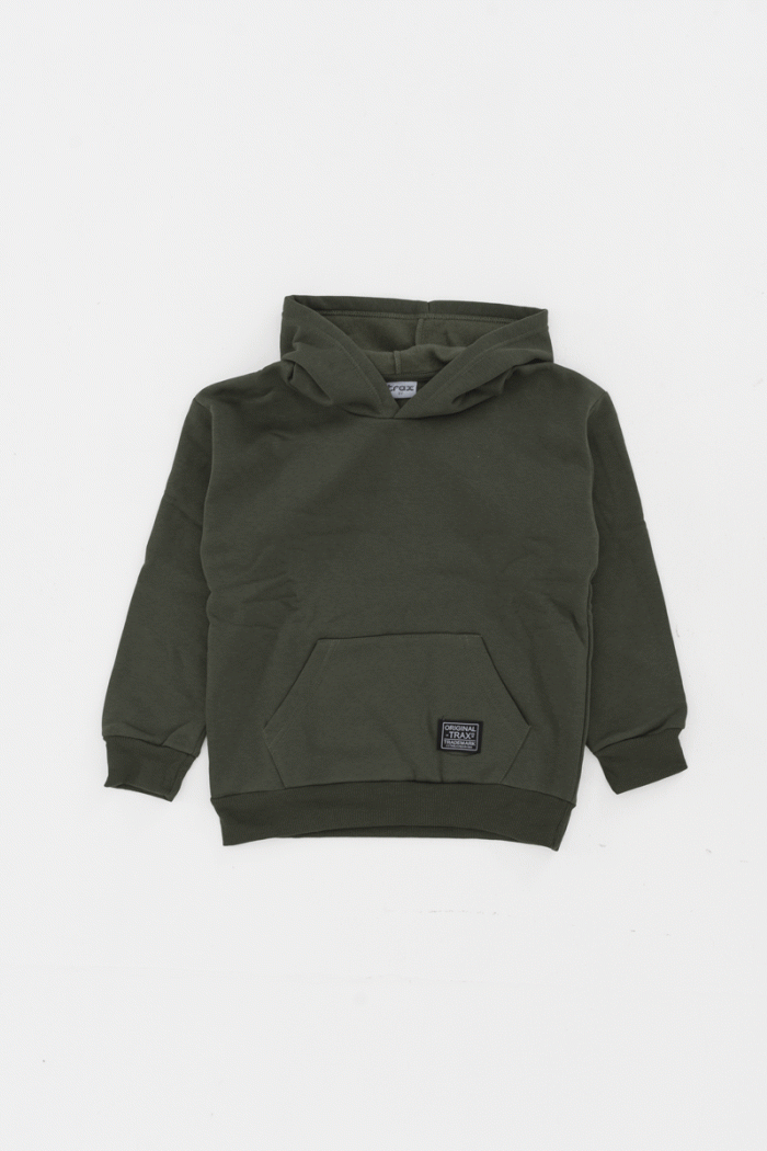 Teenager-Sweatshirt TRAX 44861 Khaki
