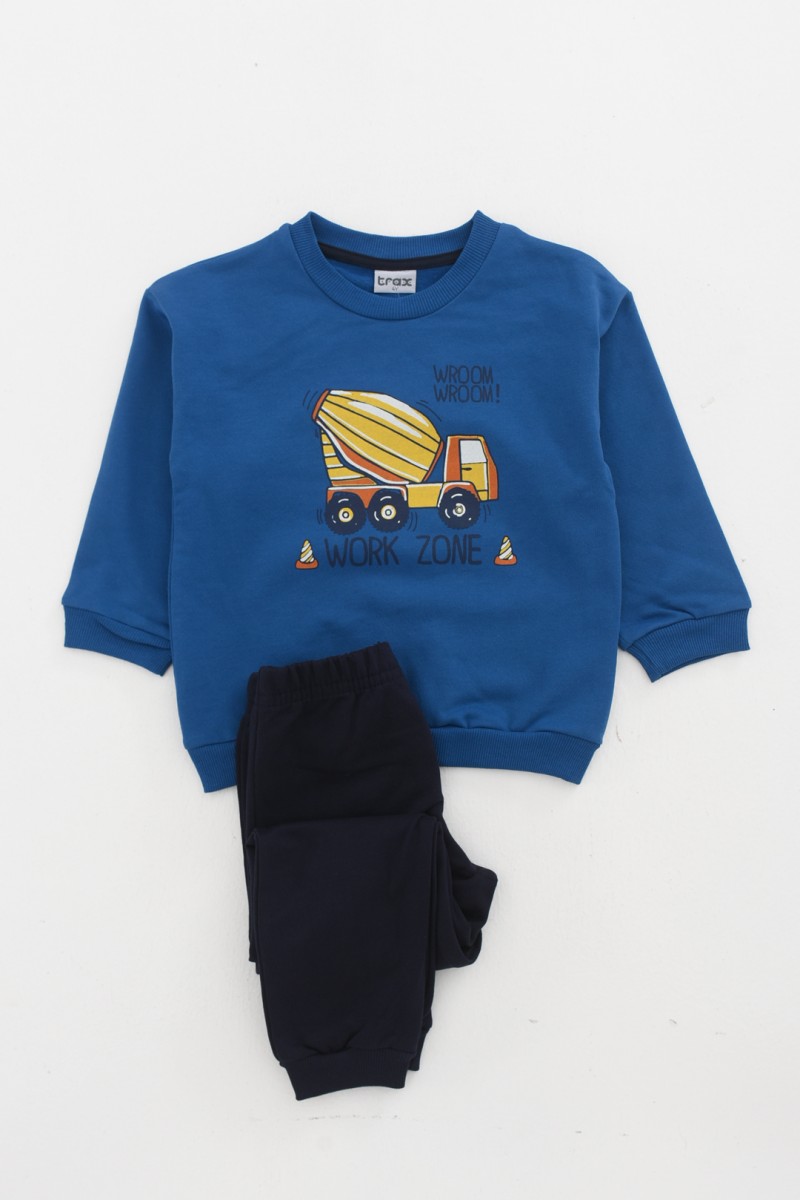 Kinderkleidung TRAX WORK ZONE 44954 BLUE