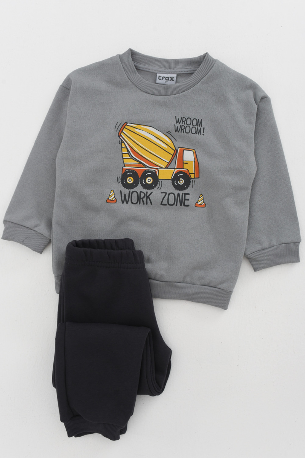 Kinderkleidung TRAX WORK ZONE 44954 GREY