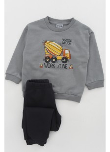 Kinderkleidung TRAX WORK ZONE 44954 GREY