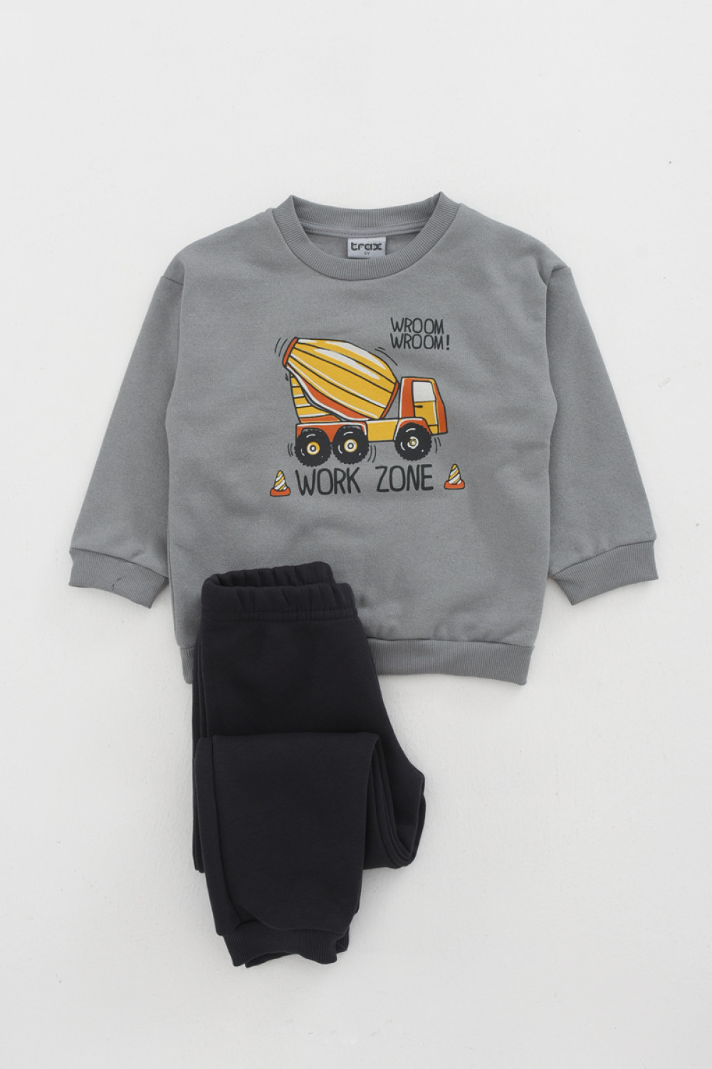Kinderkleidung TRAX WORK ZONE 44954 GREY