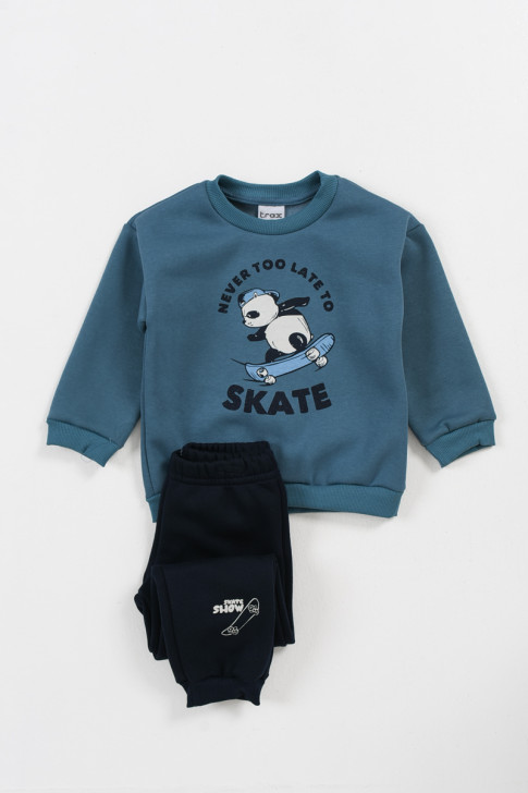 TRAX boy's SKATE overalls 44961 PETROL