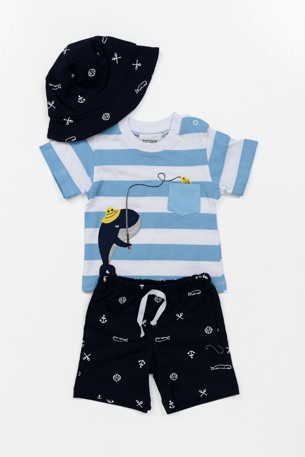 Summer baby set TRAX boy 43056 3 pieces