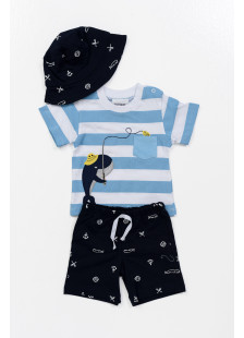 Summer baby set TRAX boy 43056 3 pieces
