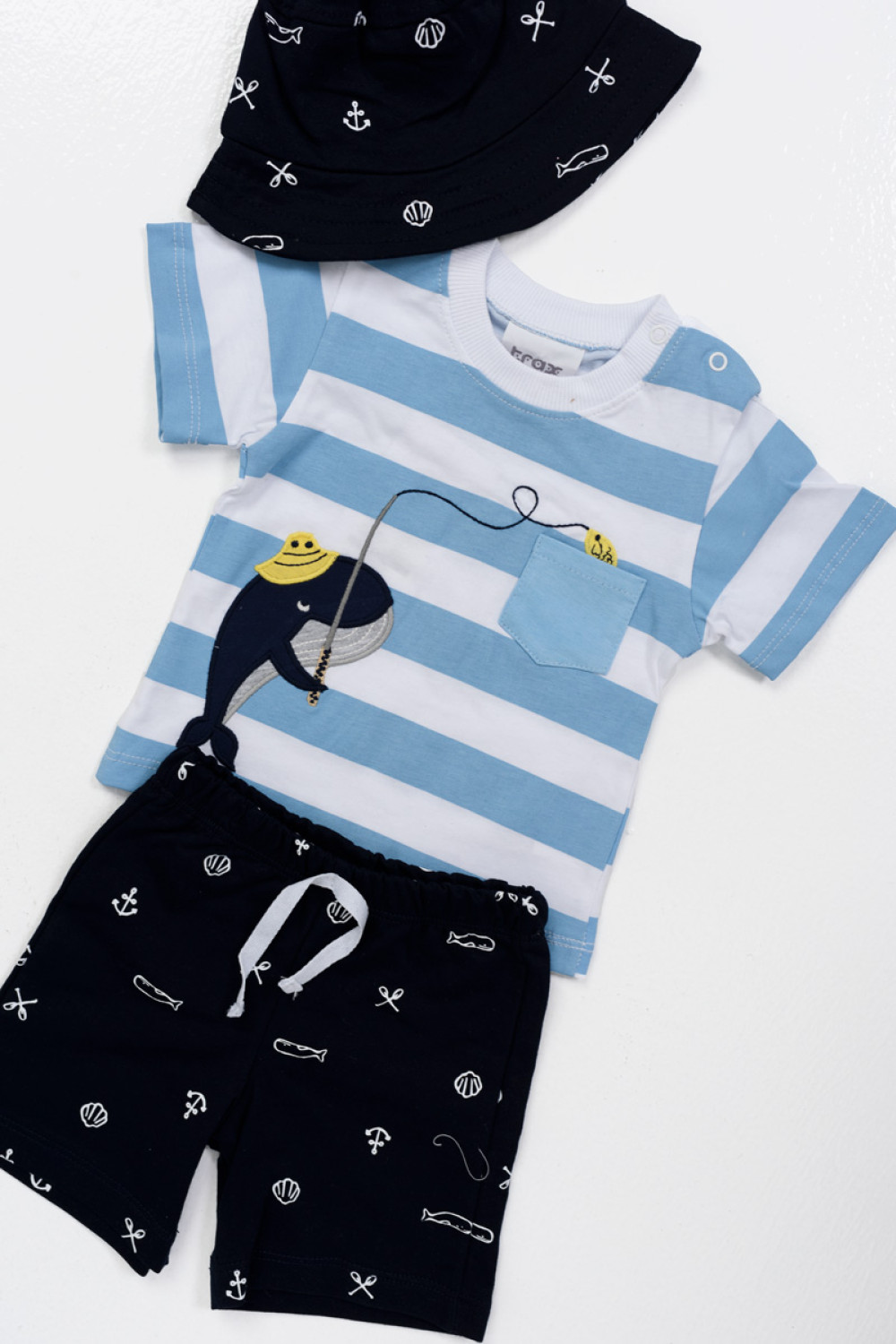 Summer baby set TRAX boy 43056 3 pieces