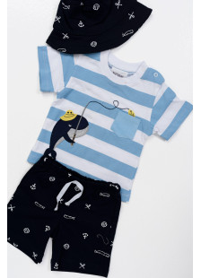 Summer baby set TRAX boy 43056 3 pieces