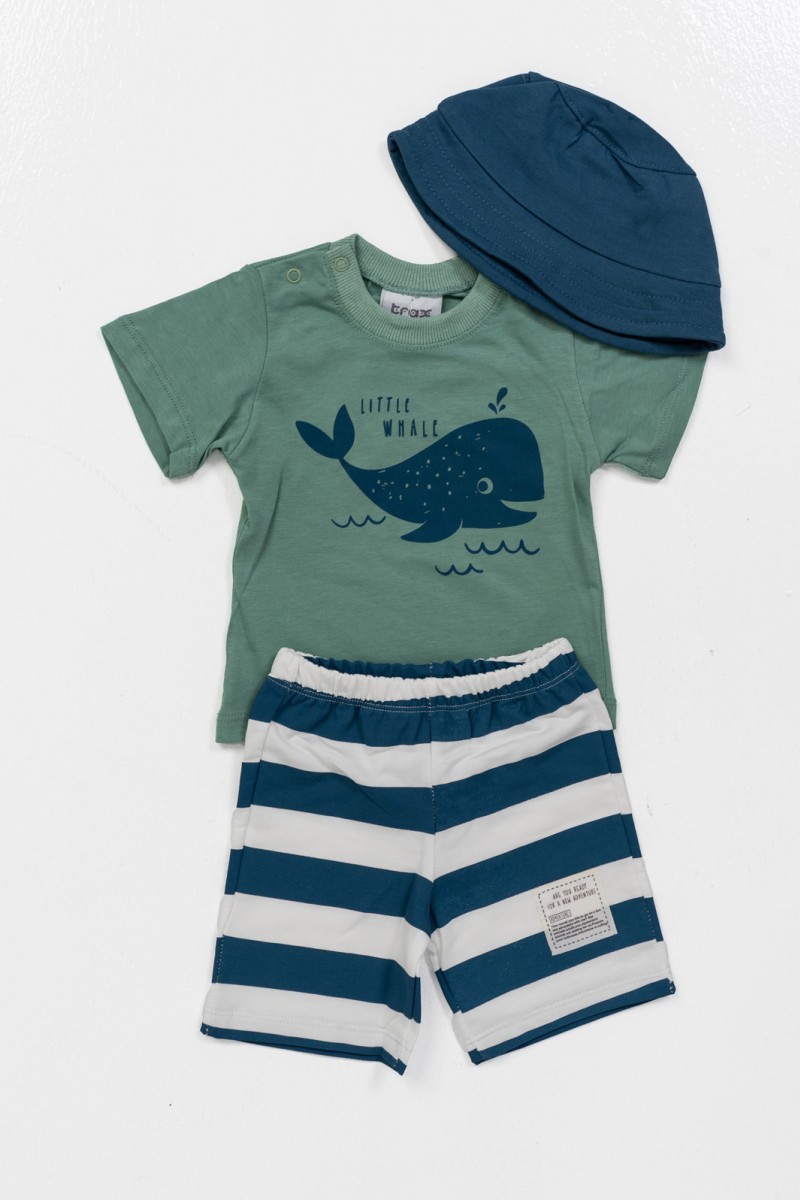 Summer baby set TRAX boy 43053 3 pieces