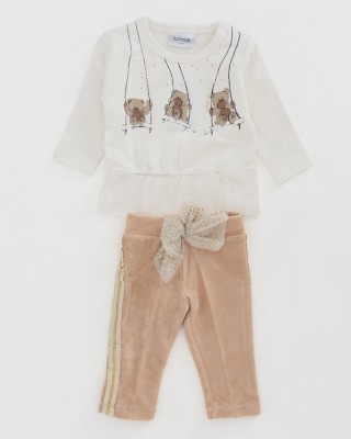 Baby set Trax girl 44513 Ecru