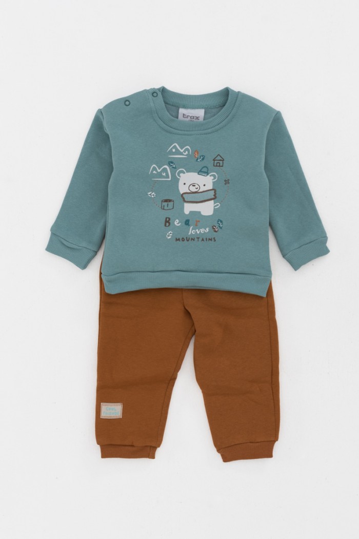 Baby overalls for boy TRAX 44557