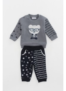 Baby-Overall für Jungen TRAX 44558 GREY Baby-Overall für Jungen TRAX 44558 GREY