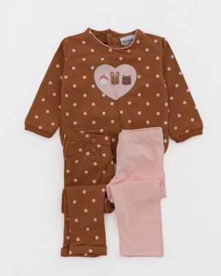 Baby set 3 pieces TRAX Girl 44503