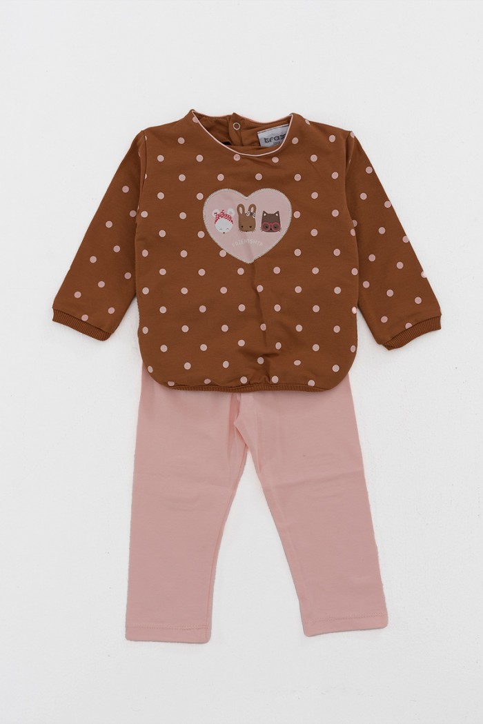 Baby set 3 pieces TRAX Girl 44503