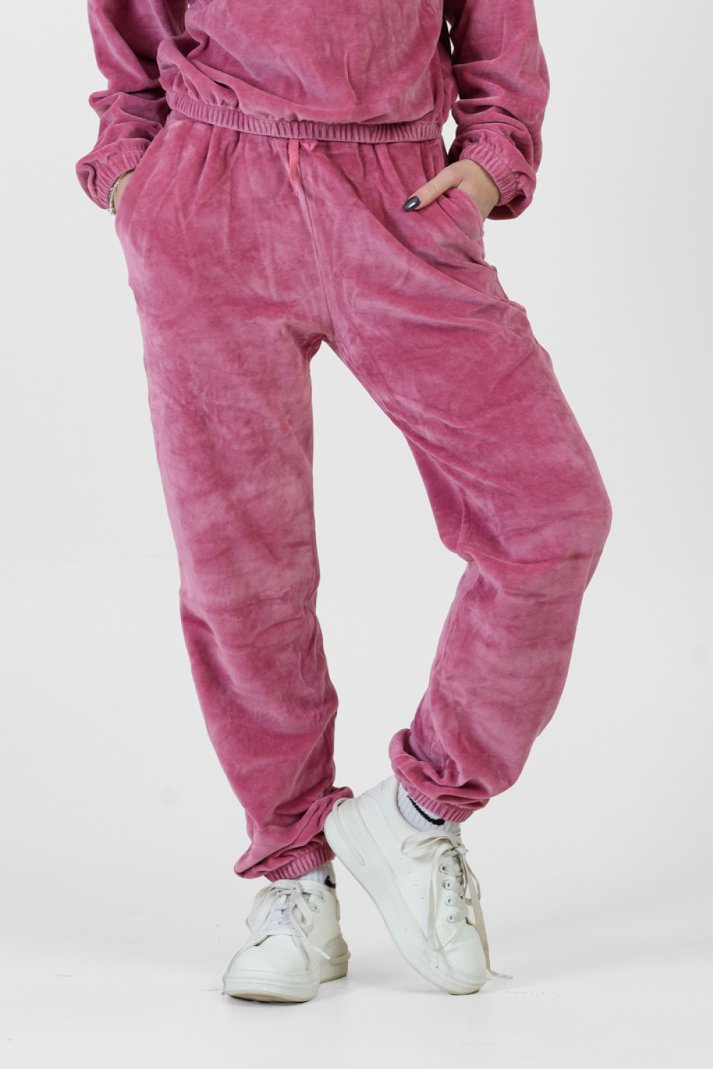 Velvet trousers overalls TRAX 44402 FUX