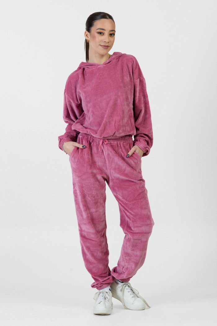 Velvet trousers overalls TRAX 44402 FUX