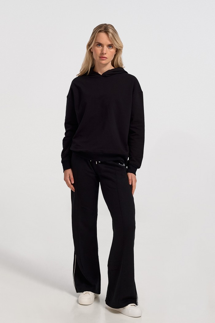 Sweatshirt blouse women's TRAX 44405 BLACK