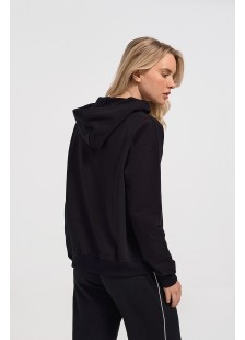 Sweatshirt blouse women's TRAX 44405 BLACK