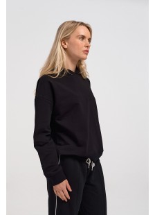 Sweatshirt blouse women's TRAX 44405 BLACK