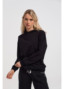Sweatshirt blouse women's TRAX 44405 BLACK