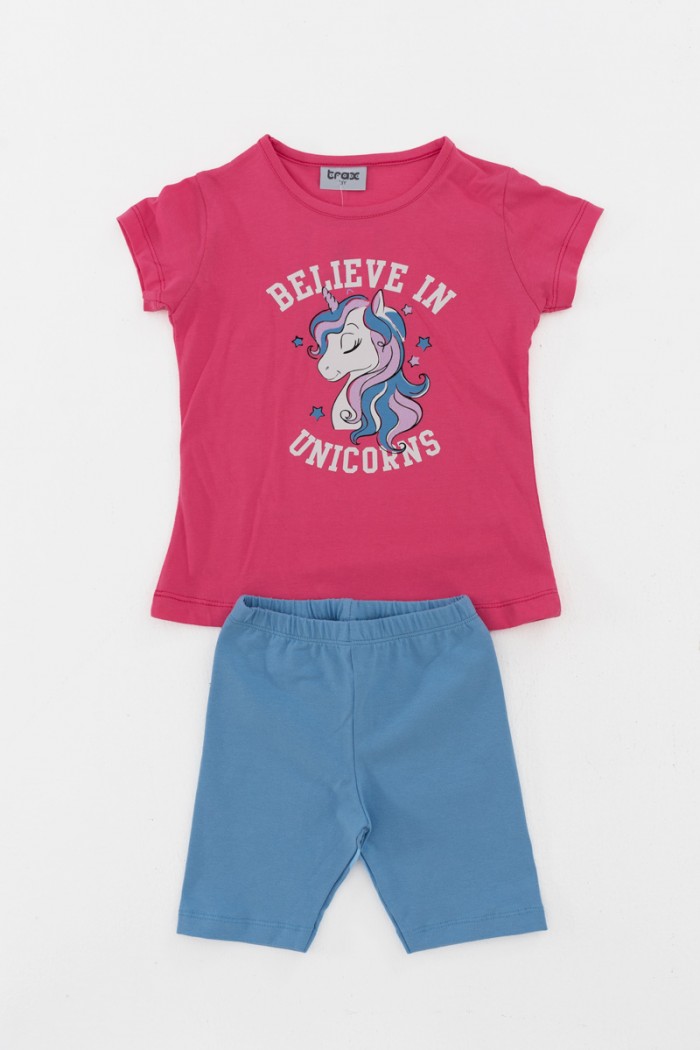 Children's summer set TRAX Girl 43264 FUX