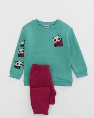 TRAX Mädchen-Overall Einhorn 44756 GRÜN