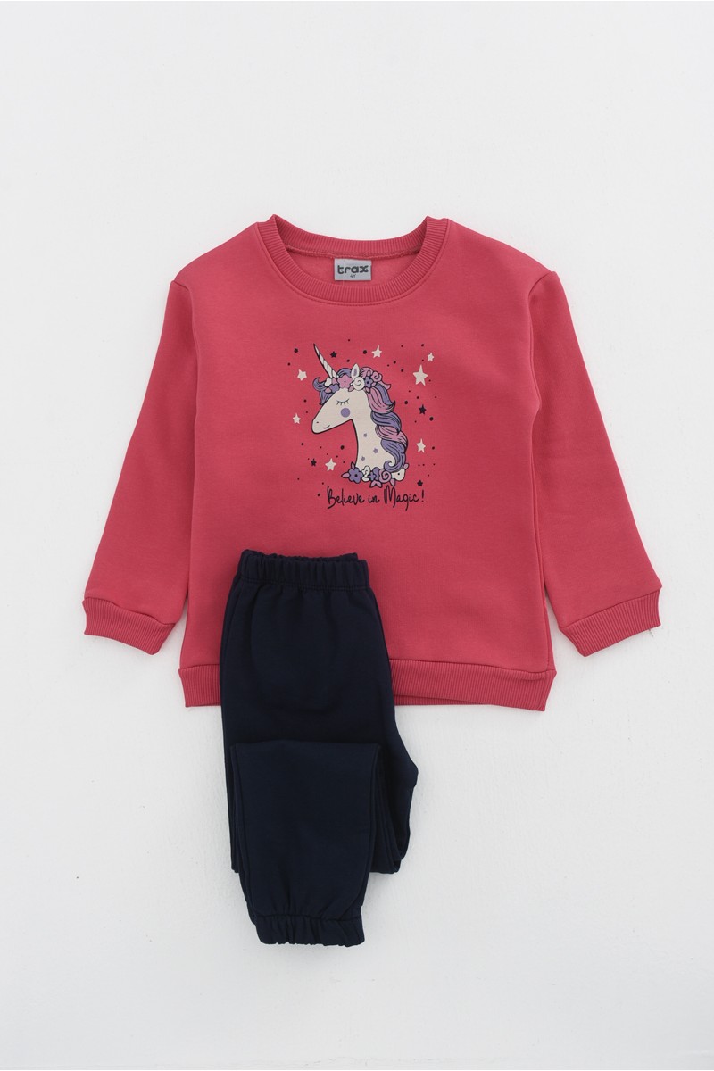 TRAX Kinder-Overall für Mädchen Einhorn 44757 FUX TRAX Kinder-Overall für Mädchen Einhorn 44757 FUX