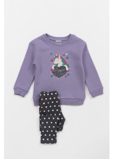 Winteroverall TRAX Mädchen Einhorn 44758 LILA Winteroverall TRAX Mädchen Einhorn 44758 LILA