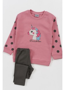 Winter Overalls TRAX Girl Unicorn 44763 ROSE Winter Overalls TRAX Girl Unicorn 44763 ROSE