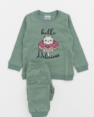 Children's Pajama TRAX GIRL Kitty Delicious 44790