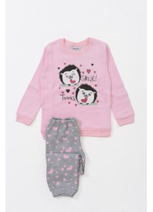 Children's Pajama TRAX GIRL Smile Stars 44791 Children's Pajama TRAX GIRL Smile Stars 44791