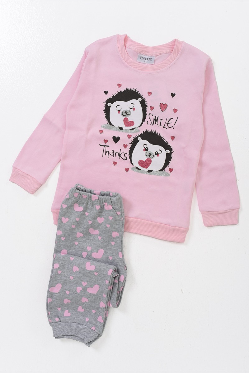 Children's Pajama TRAX GIRL Smile Stars 44791 Children's Pajama TRAX GIRL Smile Stars 44791