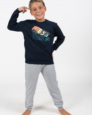 Jugendlicher Pyjama-Junge TRAX PRESS START 44893